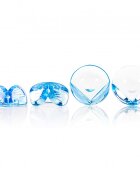 Akuku Set 4 sigurante rotunde pentru colturi transparent