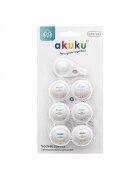 Akuku Set 6 sigurante pentru prize alb