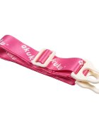 Akuku Sticla de apa pentru copii Roz cu pai utilizare gradinitascoala sistem dublu de utilizare material tritan capacitate 480ml prevazuta cu maner si curea transport inchidere de siguranta