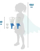Alldoro Joc de prins mingea cu cupe XXL Catch Ball