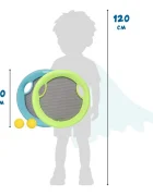Alldoro Set 2 in 1 de plaja Beachball Frisbee XL