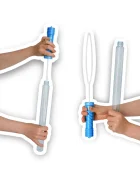 Alldoro Set 4 baghete de facut baloane de sapun