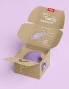 ALPINE Casti antifonice pentru bebelusi si copii pana la 4 ani ofera protectie auditiva Muffy Baby Dawn Purple ALP29765