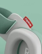ALPINE Casti antifonice pentru bebelusi si copii pana la 4 ani ofera protectie auditiva Muffy Baby Sage Green ALP29734