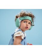 ALPINE Casti antifonice pentru bebelusi si copii pana la 4 ani ofera protectie auditiva Muffy Baby Sage Green ALP29734