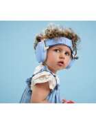ALPINE Casti antifonice pentru bebelusi si copii pana la 4 ani ofera protectie auditiva Muffy Baby Sky Blue ALP29673