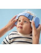 ALPINE Casti antifonice pentru bebelusi si copii pana la 4 ani ofera protectie auditiva Muffy Baby Sky Blue ALP29673