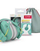 Alpine Muffy Casti antifonice Kids pliabile pentru copii 5-16 ani SNR 25 verde menta ALP26498