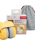 Alpine Muffy Casti antifonice pentru bebelusi Baby Yellow ALP27495