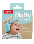 Alpine Muffy Casti antifonice pentru bebelusi si copii pana la 4 ani ofera protectie auditiva SNR 24 Fresh Aqua