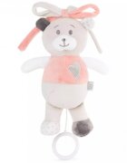 Amek toys Jucarie muzicala din plus pentru bebelusi Ursulet 21 cm