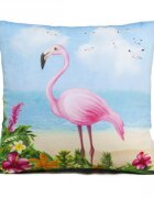 Amek toys Perna decorativa Pasare Flamingo 36 cm