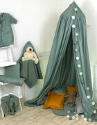AMY Baldachin suspendat multifunctional pentru copii Pure Salvia bumbac 250x320 cm