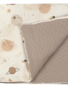 AMY Paturica pentru copii Nature Bambus by cu doua fete 100x70cm + Cadou Rucsacel Padure