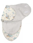 AMY Sistem de infasare Nature Bamboo by din bambus cu umplutura antialergic BabySoft + cadou rucsacel Nori calatori
