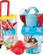 Androni Giocattoli Set Androni pentru nisip troller cu galetusa stropitoare si accesorii Pirati