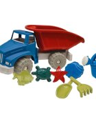 Androni Giocattoli Set jucarii apa si nisip cu basculanta stropitoare forme si unelte Recycled