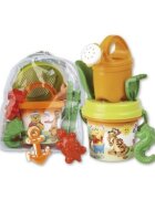 Androni Giocattoli Set jucarii apa si nisip cu galetusa stropitoare forme si unelte in rucsac Poppy