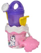 Androni Giocattoli Set jucarii pentru apa si nisip cu galetusa Unicorn