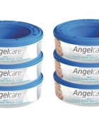 ANGELCARE Set 6 rezerve igienice pentru scutece murdaretehnologie OdourSealacoperire antibacteriana capacitate 180 scutece