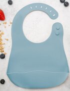 APPEKIDS Baveta din silicon Aqua Blue