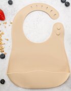 APPEKIDS Baveta din silicon Bubble Beige