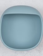 APPEKIDS Bol din silicon cu ventuza Classic Aqua Blue