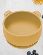 APPEKIDS Bol din silicon cu ventuza The Little Bear Honey