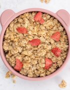 APPEKIDS Bol din silicon cu ventuza The Little Bear Old Rose