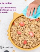 APPEKIDS Bol din silicon Kitty I Honey