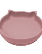 APPEKIDS Bol din silicon Kitty II Old Rose
