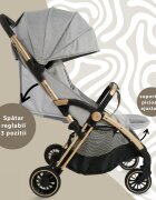 APPEKIDS Carucior sport Upp ultracompact cu pliere automata Powder Grey