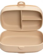 APPEKIDS Caserola compartimentata din silicon cu ventuza Magic Box Bubble Beige