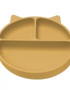 APPEKIDS Farfurie compartimentata din silicon cu ventuza Kitty Honey