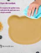 APPEKIDS Farfurie din silicon cu ventuza The Little Bear Honey