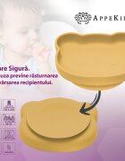 APPEKIDS Farfurie din silicon cu ventuza The Little Bear Honey
