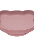 APPEKIDS Farfurie din silicon cu ventuza The Little Bear Old Rose
