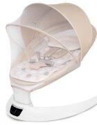 APPEKIDS Leagan electric pentru bebelusi cu spatar reglabil si senzor de miscare Evoque Bubble Beige