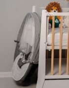 APPEKIDS Leagan electric pentru bebelusi cu spatar reglabil si senzor de miscare Evoque Powder Grey