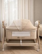 APPEKIDS Patut multifunctional Buggy cu leganare electrica sunete si bluetooth