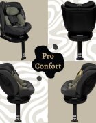 APPEKIDS Scaun auto I-Size 40-150 cm Rear Facing 360 Pro Confort green