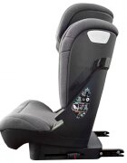 APPEKIDS Scaun auto pentru copii Q-Fix Grey i-size 100-150 cm spatar reglabil teriera ajustabila SPS