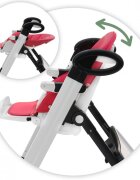 APPEKIDS Scaun de masa Vogue Velvet Rose