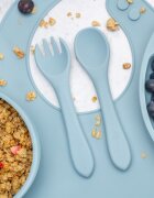 APPEKIDS Set diversificare din silicon 5 piese Classic Aqua Blue
