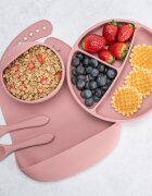 APPEKIDS Set diversificare din silicon 5 piese Classic Old Rose
