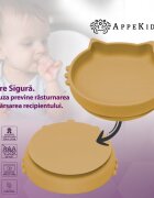 APPEKIDS Set diversificare din silicon 5 piese Kitty Honey
