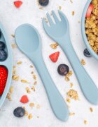 APPEKIDS Set diversificare din silicon Basic Aqua Blue