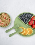 APPEKIDS Set diversificare din silicon Basic Raw Green