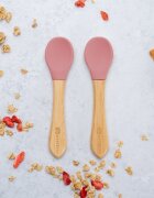 APPEKIDS Set lingurite din bambus Old Rose