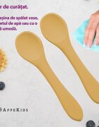 APPEKIDS Set lingurite din silicon Honey